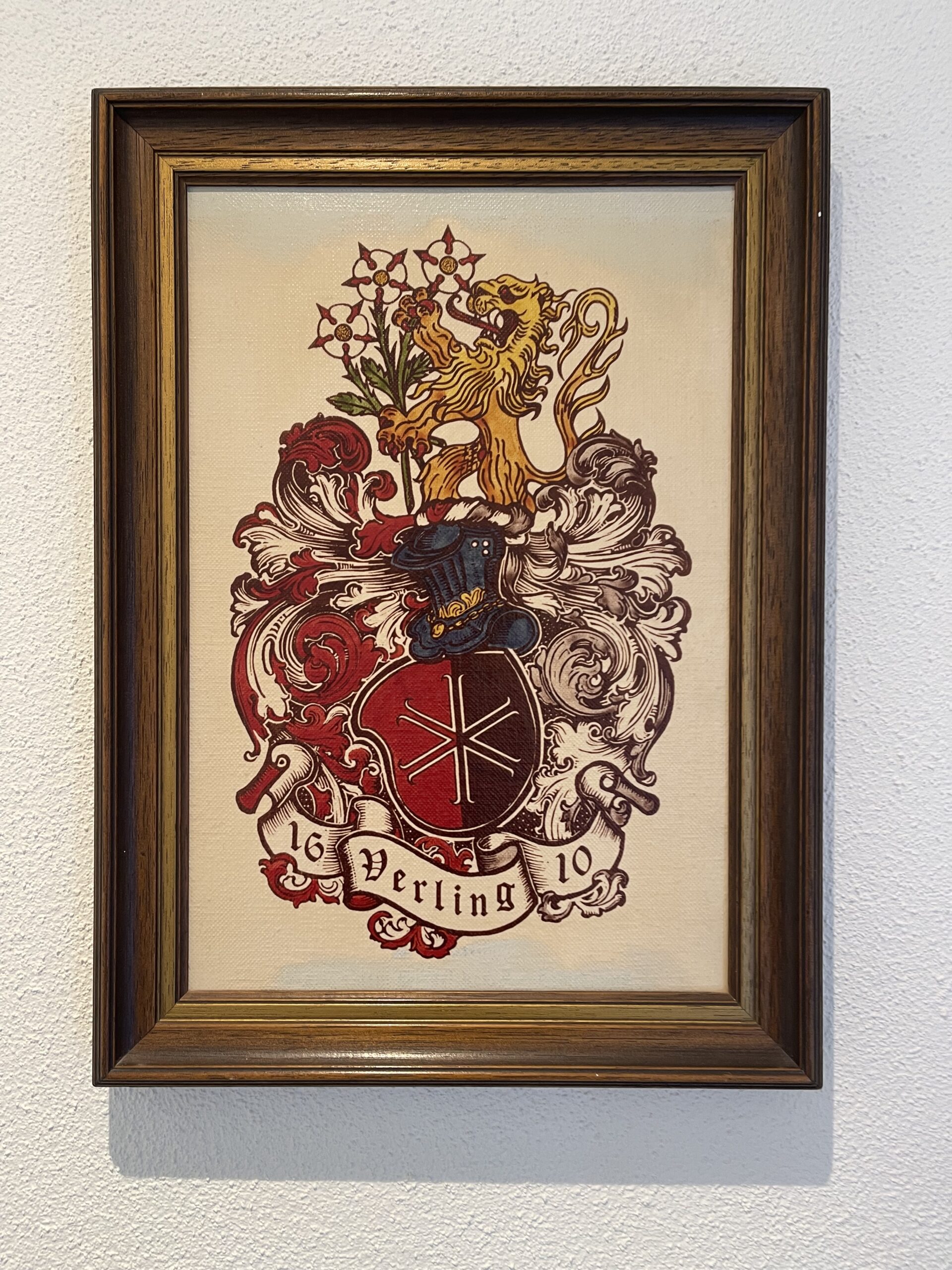 Familienwappen Verling – seit 1610